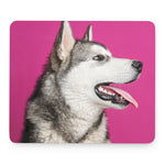 Cute Alaskan Malamute Print Mouse Pad