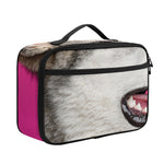 Cute Alaskan Malamute Print Portable Lunch Bag
