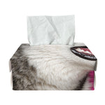 Cute Alaskan Malamute Print Rectangle Tissue Box Cover