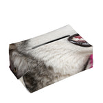 Cute Alaskan Malamute Print Rectangle Tissue Box Cover