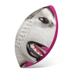 Cute Alaskan Malamute Print Rugby Ball
