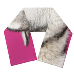 Cute Alaskan Malamute Print Scarf