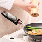 Cute Alaskan Malamute Print Skillet Handle Cover