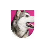 Cute Alaskan Malamute Print Toilet Lid Cover