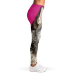 Cute Alaskan Malamute Print Women's Leggings