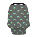 Cute Alien With Bow Tie Print Baby Seat Cover