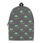 Cute Alien With Bow Tie Print Backpack