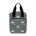 Cute Alien With Bow Tie Print Bible Tote Bag