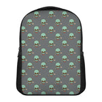 Cute Alien With Bow Tie Print Casual Backpack