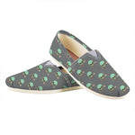 Cute Alien With Bow Tie Print Casual Shoes