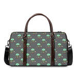 Cute Alien With Bow Tie Print Duffle Bag