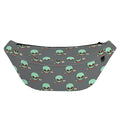 Cute Alien With Bow Tie Print Fanny Pack