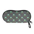 Cute Alien With Bow Tie Print Glasses Case