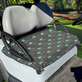 Cute Alien With Bow Tie Print Golf Cart Seat Cover