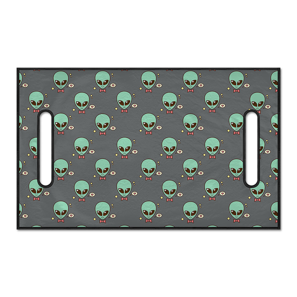 Cute Alien With Bow Tie Print Golf Cart Seat Cover