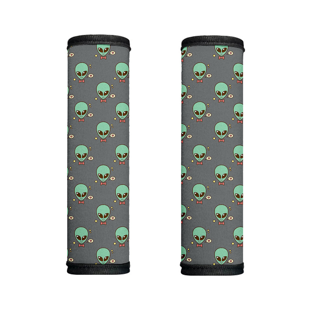 Cute Alien With Bow Tie Print Handle Covers