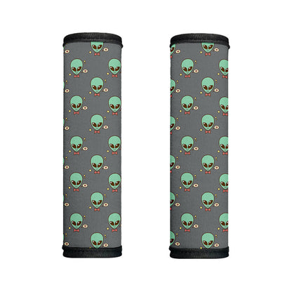 Cute Alien With Bow Tie Print Handle Covers