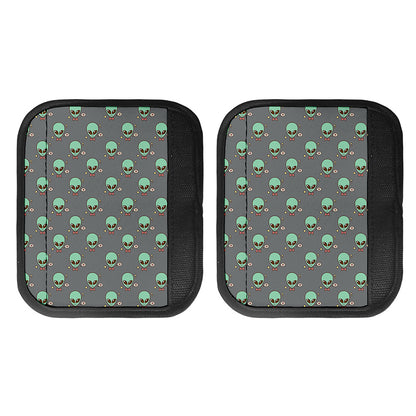 Cute Alien With Bow Tie Print Handle Covers