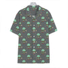 Cute Alien With Bow Tie Print Hawaiian Shirt