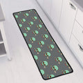 Cute Alien With Bow Tie Print Long Kitchen Mat