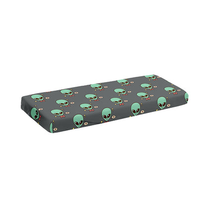 Cute Alien With Bow Tie Print Piano Keyboard Cover