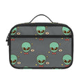 Cute Alien With Bow Tie Print Portable Lunch Bag