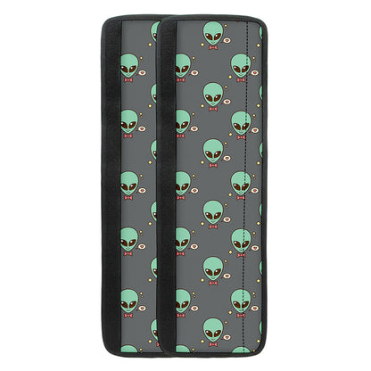 Cute Alien With Bow Tie Print Refrigerator Handle Covers