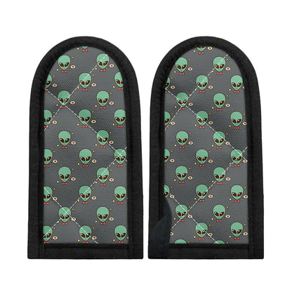 Cute Alien With Bow Tie Print Skillet Handle Cover