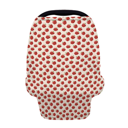 Cute Apple Pattern Print Baby Seat Cover