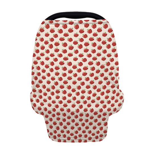 Cute Apple Pattern Print Baby Seat Cover