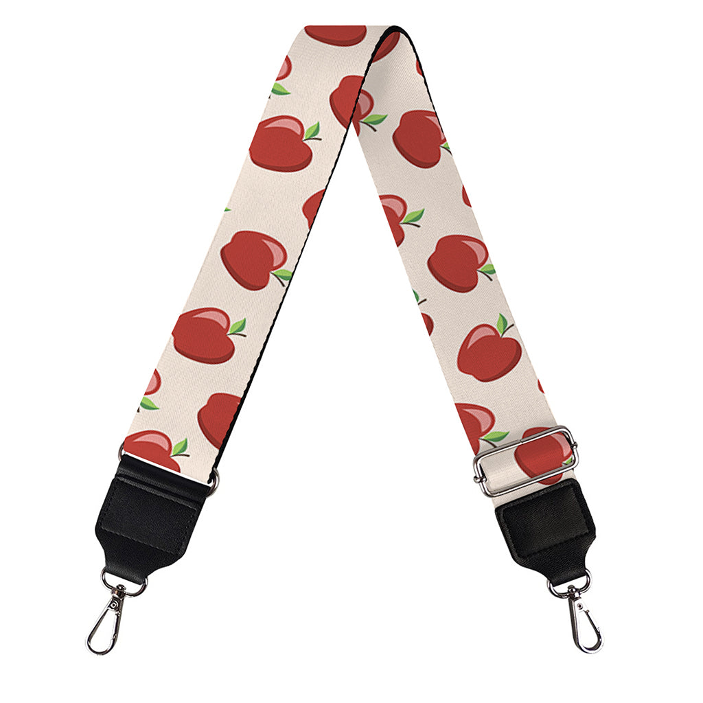 Cute Apple Pattern Print Bag Strap