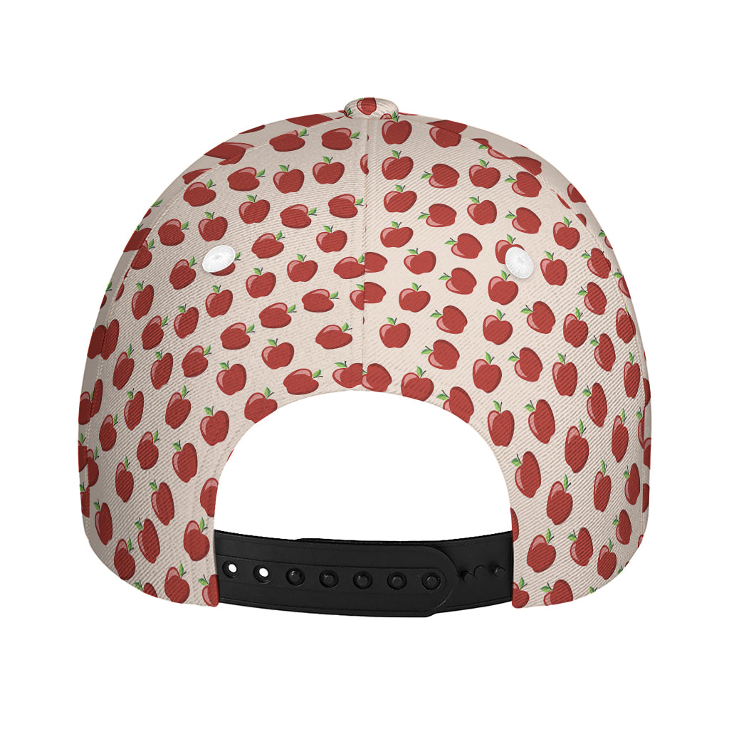 Cute Apple Pattern Print Baseball Cap