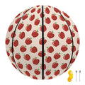 Cute Apple Pattern Print Basketball