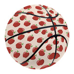 Cute Apple Pattern Print Basketball