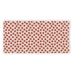 Cute Apple Pattern Print Beach Towel