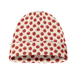 Cute Apple Pattern Print Beanie