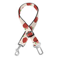 Cute Apple Pattern Print Dog Seat Belt