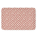 Cute Apple Pattern Print Indoor Door Mat
