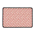 Cute Apple Pattern Print Kitchen Mat