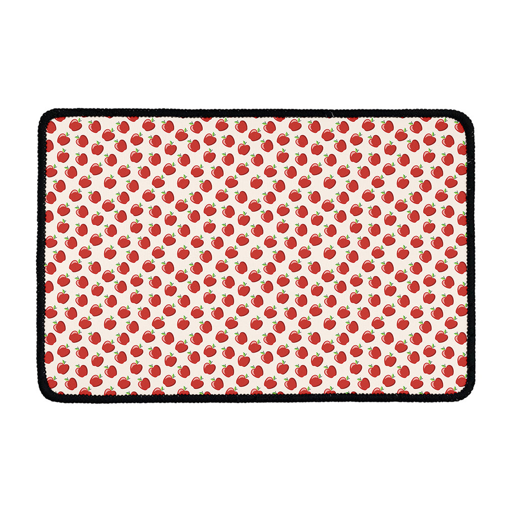 Cute Apple Pattern Print Kitchen Mat