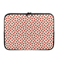 Cute Apple Pattern Print Laptop Sleeve