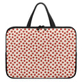 Cute Apple Pattern Print Laptop Sleeve With Handle