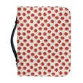 Cute Apple Pattern Print Leather Bible Cover