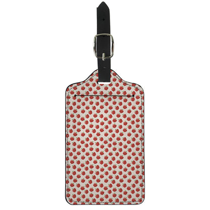 Cute Apple Pattern Print Luggage Tag