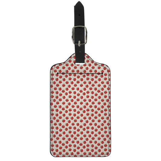Cute Apple Pattern Print Luggage Tag