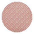 Cute Apple Pattern Print Round Blanket