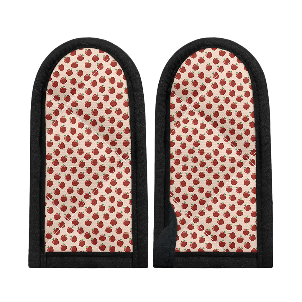 Cute Apple Pattern Print Skillet Handle Cover