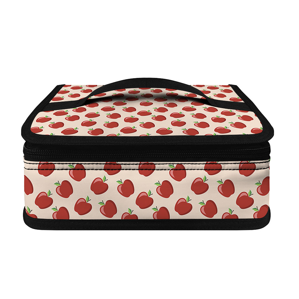 Cute Apple Pattern Print Small Lunch Bag