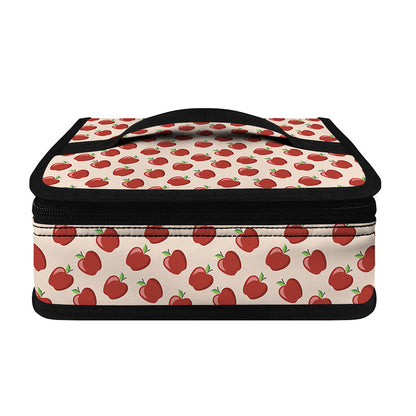 Cute Apple Pattern Print Small Lunch Bag