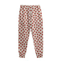 Cute Apple Pattern Print Sweatpants